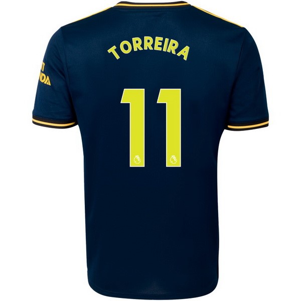 Camiseta Arsenal NO.11 Torreira Tercera equipo 2019-20 Azul